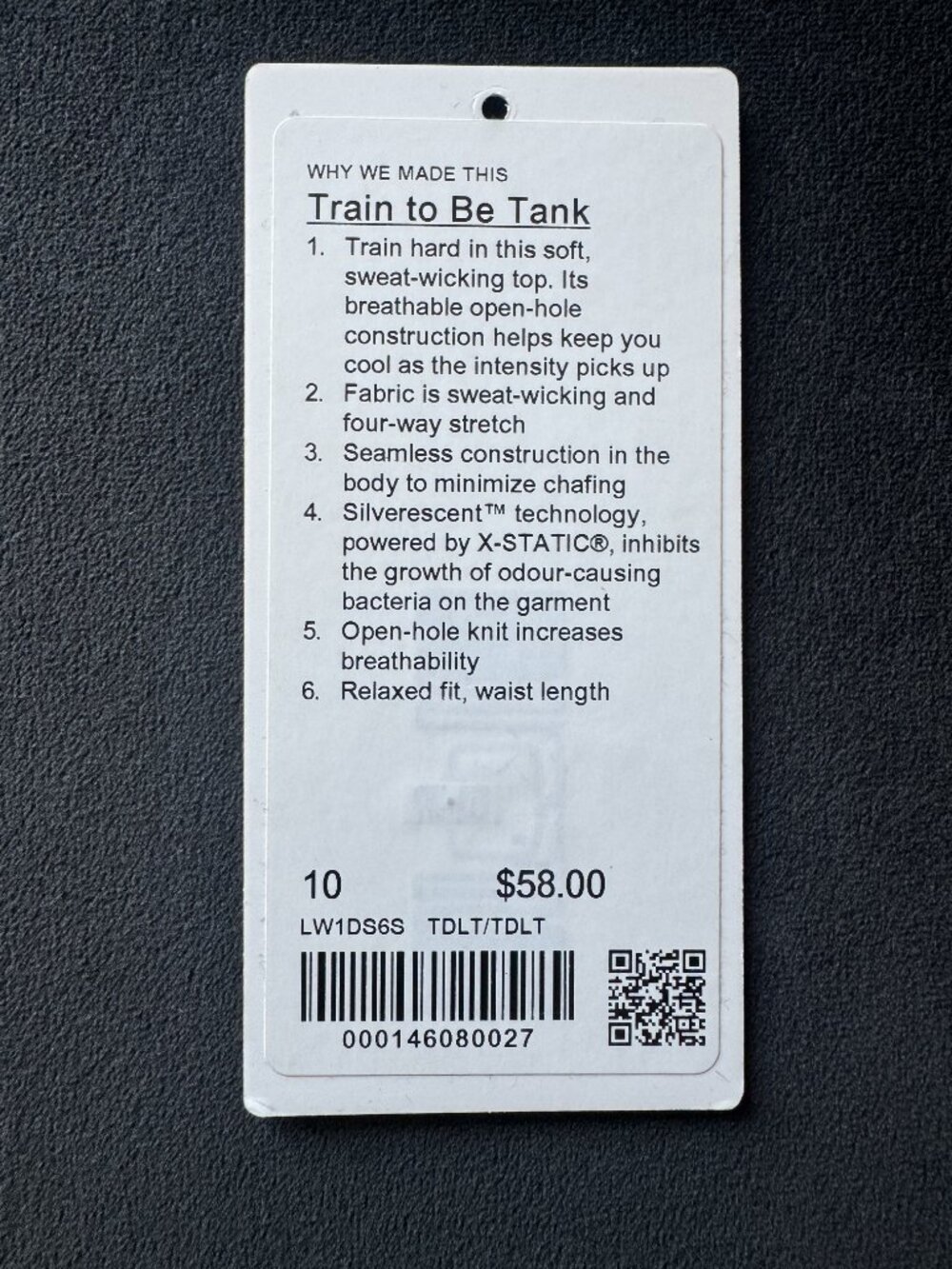 Lululemon Teal Train to Be Tank Top - Picture 7 of 7